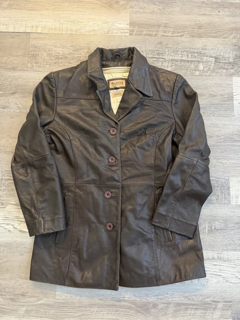 Wilsons Leather Women’s Genuine Leather Jacket – Size Large